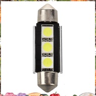 2x SMD LED Festoon 39 mm CANBUS C5W 12V 3 power SMD license plate & Reading Light - For  3 Series 5 