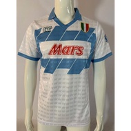Naples 90-91 MARADONA Player version AAA high quality Custom T-shirt Football Jersey