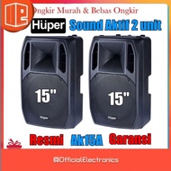Speaker Sound Aktif Huper 15Inch Resmi Ak15A Double Aktif original 