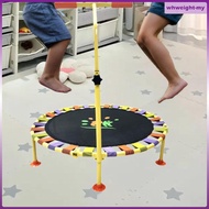 [WhweightMY] Kids Trampoline Steel Tube Toy Compact Mini Trampoline Jumping Bed Fitness Trampoline 4