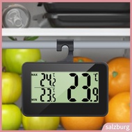   Refrigerator Thermometer Mini Large LCD Display Indoor Digital Fridge Thermometer with Hook for Room