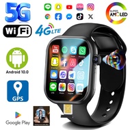 4G/5G Network Smart Watch 2.13 inch 410*502 HD AMOLED Screen 8GB+128GB RAM 200W Camera GPS WIFI Goog