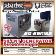 Mesin Genset Silent 10 KVA 7500 Watt. Starke SG 10900 Generator