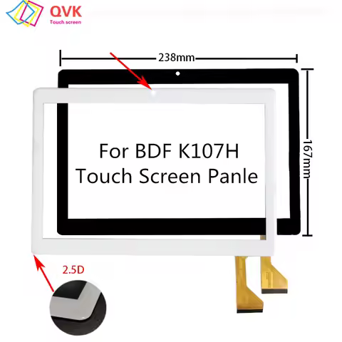 New 10.1 inch White For BDF K107H CH-10114A2-L-S10 ZS BH4872 FX1912 Tablet touch screen panle DH/CH-