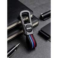 Sporty Tri-Color Alloy and Rubber Car Keychain fit for Haval H1 H2 H6 H7 H9 Jolion Dargo