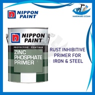5L Nippon Paint Zinc Phosphate Primer Grey Green Undercoat