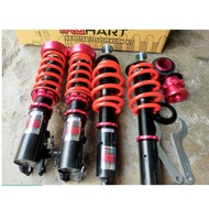 Honda Civic FD1 FD2 1.8/2.0 (2006-2011)(Adjustable) Hilow + Bodyshift - TRUHART Original Suspension