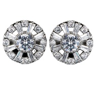 Fashion Accessories Cufflink Cufflinks Men's Light Luxury Women's Zircon French Shirt Red Gem Cuffli