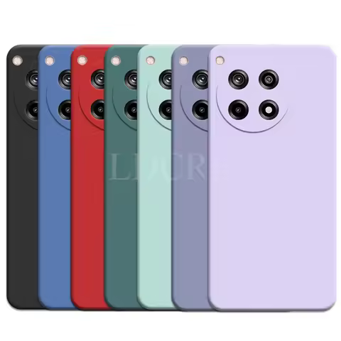 For Oneplus ACE 3 Pro Case Liquid Silicone Cover Oneplus ACE 3 Pro Case TPU Rubber Protective Phone 