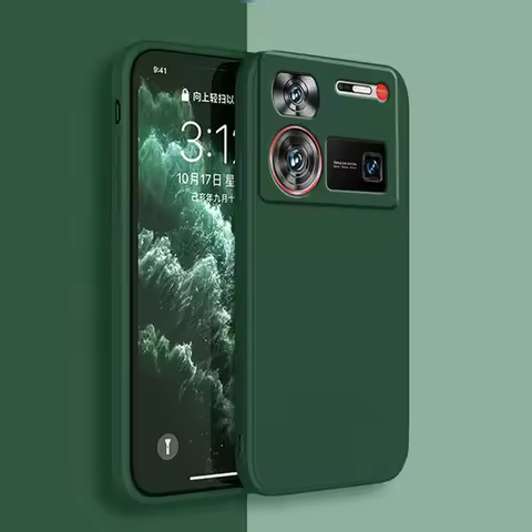 For ZTE Nubia Z60 Ultra Pro Phone Case For Nubia Z60Ultra Back Cover Full Coverage Liquid Silicone S