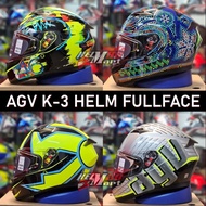 AGV K3 Helm Full Face Double Visor (Free PINLOCK) - AGV K-3 Original