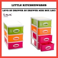 LAVA A5 DRAWER 3TIER & 4TIER_A5 DRAWER SERBAGUNA_MINI BOX LACI_DW5913