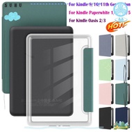 SUHUHD M2L3EK C2V2L3 Folio Cover, Acrylic 10/11th Generation 6-6.8 inch e-Reader , Ultra Slim Shockp