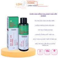 Nước hoa hồng toner OHARA AHA+BHA+Collagen+Niacinamide cải thiện tình trạng mụn và lão hóa da 200ml
