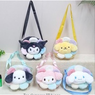 Kuromi Melody Cinnamonroll sling bag - Pochaco Sling Bag