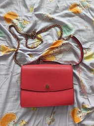 Tory Burch 紅色鏈條包