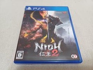 【PS4】收藏出清 SONY 遊戲軟體 仁王 NIOH 2 盒書齊全 正版 日版 現況品 請詳閱說明