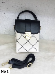 SM WOMEN FASHION BAG / SOLID COLOUR / SHOULDER & CROSSBODY HANDBAG / HIGH QUALITY / READY STOCK / SA