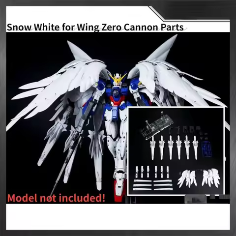 EW MG 1/100 Snow White Wing Zero Cannon Detail Upgrade Parts Model DIY Hobby Assembly Accessories