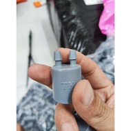 10 pieces of PVC pipe plugs 21 to 2 ends 7mm, PVC pipe plugs 21 specialized in 2 ends 7mm, PVC 21 to