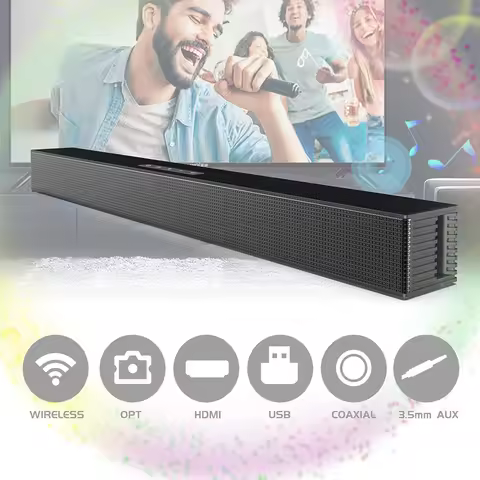 20W Wireless Column Soundbar Bluetooth Speaker Powerful 3D Music Sound bar Home Theater Aux 3.5mm rc