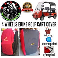 Nwow 4wheels etrike ebike EMC Golf Cart Somero Supremo Cover Water Repellent