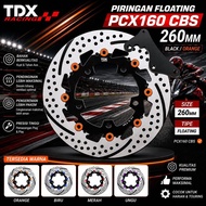 PCX160 CBS FLOATING DISC 5 HOLES PCX FLOATING DISC PLUS BRACKET