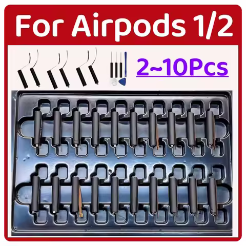 2-10pcs A1604 Battery For AirPods 1st 2nd A1604 A1523 A1722 A2032 A2031 air pods 1 airpods 2 Replace