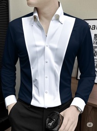 Áo sơ mi áo sơ mi nam tay dài thu hút mọi ánh nhìn - H129