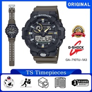 G SHOCK Two Tone Utility Color Series in black and brown GA-710TU-1A3 / GA-710TU / GA-710 / GA-700
