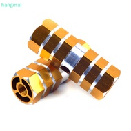 {hangmai} 2Pcs Aluminum M TB Bike Bicycle A xle Pedal Non-slip Front Rear A xle Foot Pegs Bicycle So