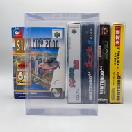 N64 Nintendo 64 Clear Box Scratch-Resistant For Collection