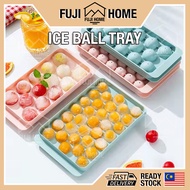 🏠READY STOCK🏠33 Holes Ice Ball Tray Ice Tray Ice Cube Maker Round Ice Mould Baby Food Puree Mold Con