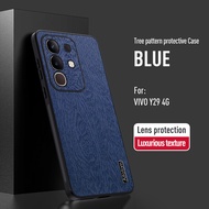 เคส Vivo Y29 4G สำหรับ Vivo Y29 4G【หนังใหม่ธัญพืชป้องกันการตกฝาเคสโทรศัพท์】