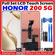 ORIGINAL NGS Full Set LCD Screen For HONOR 200 5G ELI-AN00 ELI-NX9 / HONOR 200 Pro 5G ELP-AN00 ELP-N
