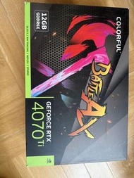 Colorful rtx 4070ti 12g ax戰斧