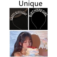 [READY STOCK] Happy Birthday Party Hairband Colorful Party Hairband Headband Sweet Party Hairband Pa