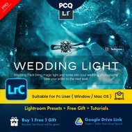 [LR] 20+ Wedding Lightroom Presets | PC + Mac Lightroom + Free Gift