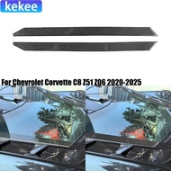 For Chevrolet Corvette C8 Z51 Z06 2020-2025 Carbon Fiber Rear Windshield Car Accessories Exterior De