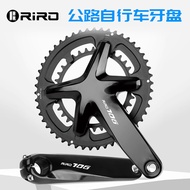 Rantai Basikal Jalan ZTEAM 11/12 Kelajuan 7075 Aluminium Double Chainring 105 Hollow Bersepadu Crank