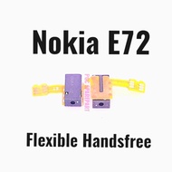 Original Flexible Handsfree Connector Nokia - E72 Connector Headset Handset Audio Jack Handfree