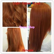 Light Copper Blond Hair Color with Oxidant ( 8.43 Bremod Hair Color )