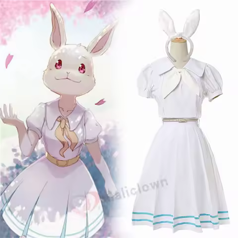 2020 New Anime Beastars Cosplay Costume Haru Cosplay Women School Uniform Costume Wig Rabbit Girl Ja