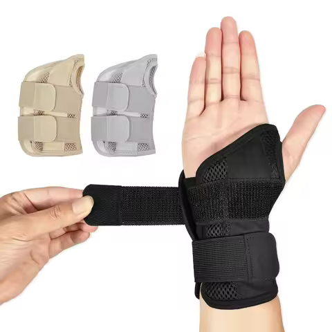 1PCS Elastic Carpal Tunnel Wristbands Exercise Wrist Protector Brace Support Hand Left Right Bowling