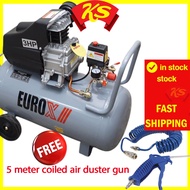EuroX Europower Air Compressor 3hp EAW 3050 EX/ EAW3050EX  Air Compressor 3hp 50Litre FREE PU 5 mete