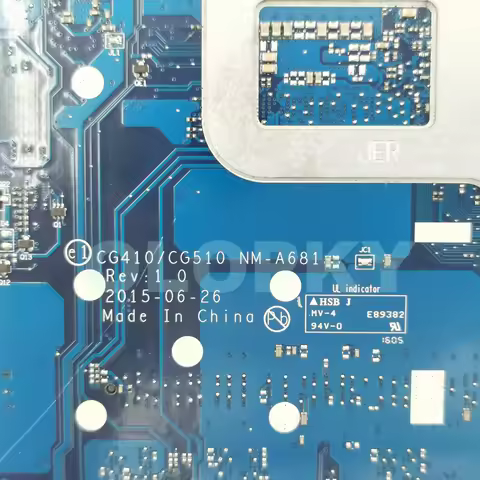 Laptop Motherboard For Lenovo Ideapad 100-15IBD B50-50 Mainboard NM-A681 With 3805U I3 I5 I7-5th Gen