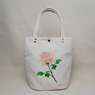 玫瑰 刺繡 小提袋 購物袋 手提包
