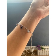 Kate spade necklace, disney katespade necklace, 925 silver necklace, anti-fade disney necklace, disn