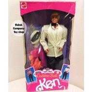 Mattel 1990 costume ball Barbie Ken 絕版 古董 芭比娃娃 化妝舞會 全新未拆 老芭比 肯尼