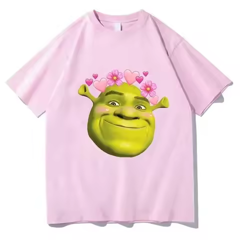 Shrek T Shirt Women Korean Clothes Graphic Vintage Psychedelic T Shirt Classic University Women Psyc